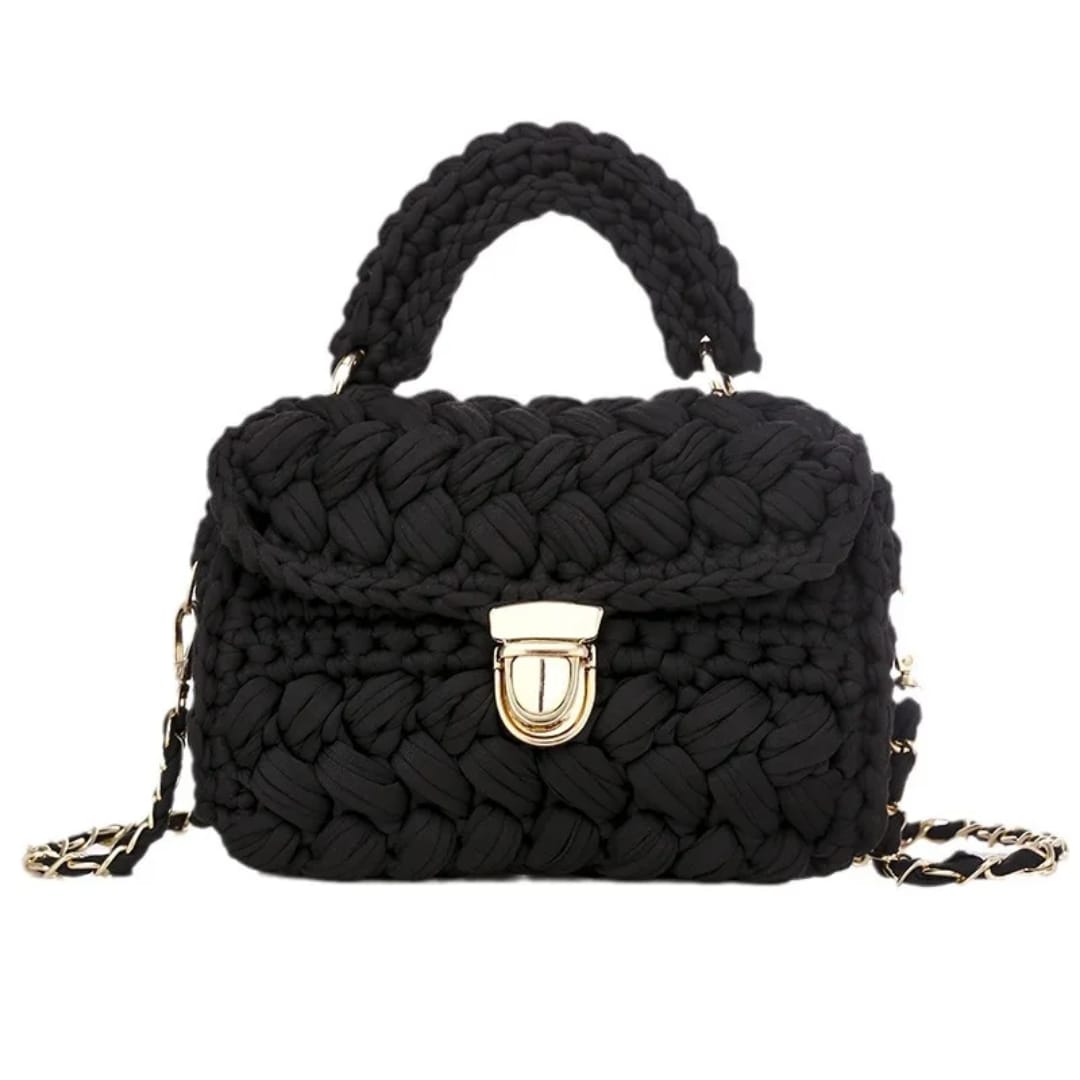 Handmade Crochet Knitted Bag